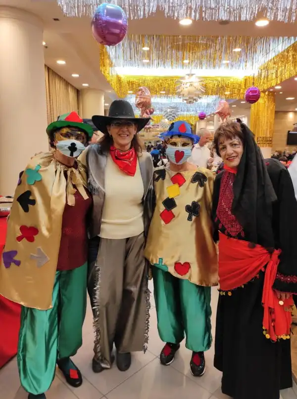 מגוון התחפושות באחוזת בית הכרם