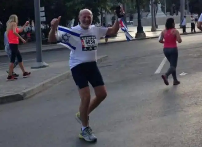 אוסקר פרישר בריצה