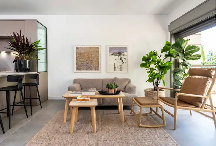 פנים דירה באחוזת צהלה